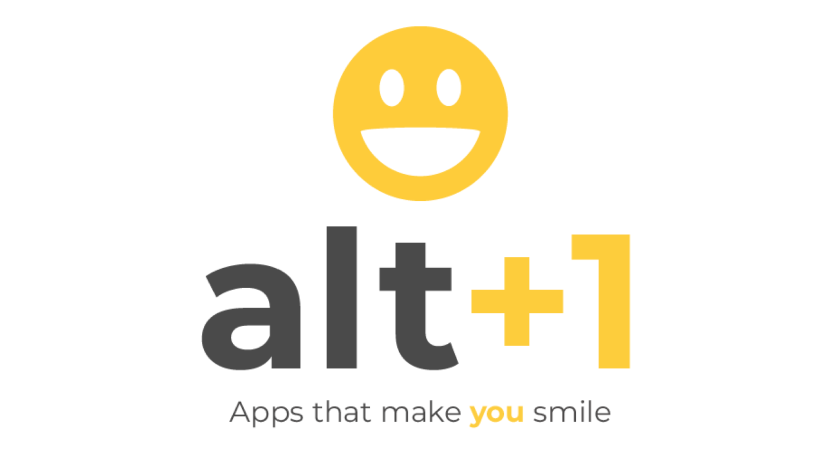 The logo of alt+1 company.